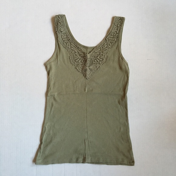 New York & Company Tops - NY&C Olive Green tank